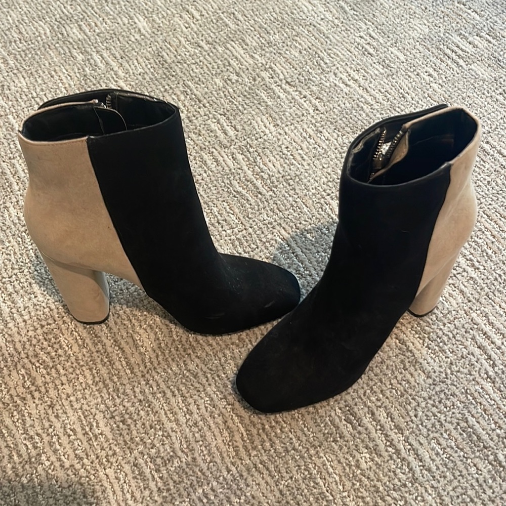 JustFab two toned boots